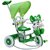 Amardeep Baby Tricycle (Green)