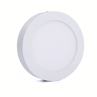 Bene LED 12w Round Surface Panel Ceiling Light, Color of LED White