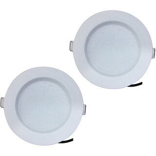 Bene LED 7w Round Ceiling Light, Color of LED Warm White (Yellow) (Pack of 2 Pcs)