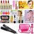 Wedding Beauty Combo Makeup Sets With Hair Straightener