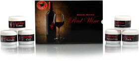 Herbal Black Berry Red Wine Facial Kit