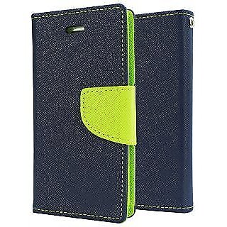                       Mercury Wallet Diary Cover for Samsung Galaxy S Duos 2 s7582 (BlueGreen)                                              