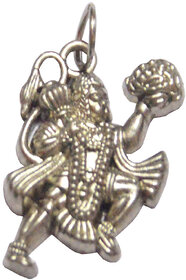 Men Style Silver   Hanuman  Pendent