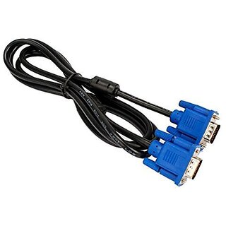 Samsung High Quality 15 pin Male to Male Cable Leads Compatible With Pc Monitor