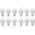 7 W LED Cool Day Bulb(White, Pack of 12)