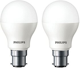 Philips Base B22 7-watt Led Bulb Cool Day Lightpack Of 2