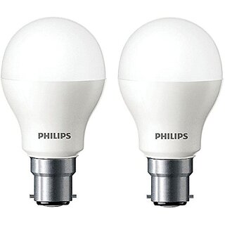 Philips Base B22 7-watt Led Bulb Cool Day Lightpack Of 2