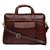 Sk Trader 22 Liters Leather Brown 14 Laptop Briefcase (Jt-2004Brown)