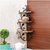 Desi Karigar Wall Mounted Wooden corner rack home dcor carved furniture shelves Size (LxBxH-13x13x30) Inch