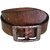 Kushumanjli Collections Brown Formal Single Belt For Men