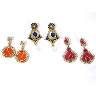                       Multi colour Nice Earring                                              