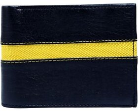 Contra Men Black Artificial Leather Wallet (4 Card Slots) KBH-WW2
