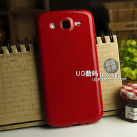 SGP Soft Silicon Back cover case pouch For Samsung Galaxy Mega 5.8 i9150-red