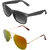 Zyaden Combo of Wayfarer Sunglasses  Aviator Sunglasses (Combo-12)