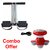 Deemark combo of Tummy trimmer with mini massager