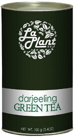 LaPlant Darjeeling Green Tea, Long Leaf - 100 gm