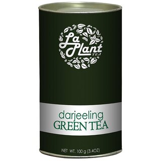 LaPlant Darjeeling Green Tea, Long Leaf - 100 gm