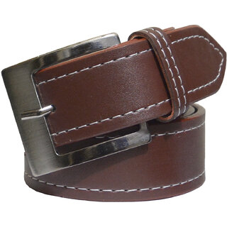 Ws Deal Brown Leatherite Belts Men