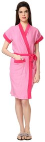 Imported Double Shaded Bathrobes (Pink)