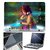 FineArts Laptop Skin 15.6 Inch With Key Guard & Screen Protector - Girl DJ