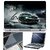 FineArts Laptop Skin 15.6 Inch With Key Guard  Screen Protector - Car with Chain