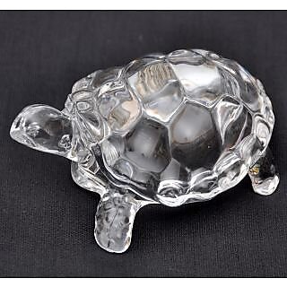                       Feng Shui Wish Crystal Glass Tortoise from KZ                                              