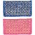 Cuddle Women's Wallets Blue  Pink (CUDCUTWALD1BLUPINK, Combo of 2)