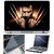 FineArts Laptop Skin 15.6 Inch With Key Guard  Screen Protector - Wolverine Attack
