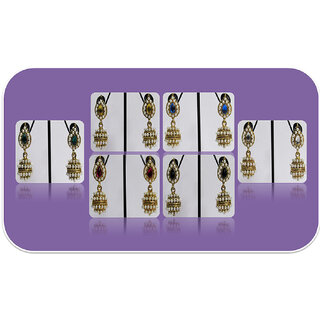 Bumper Offer Of 6 Set Of Small Jhumka Earring