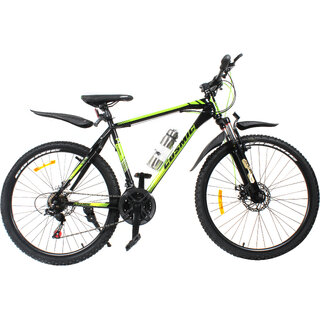 Cosmic Eldorado 1.0L 21 Speed Mtb Bicycle Black Green Premium Edition