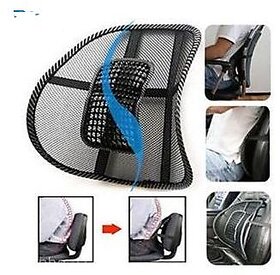 Kudos Car Back Seat Massage Chair Lumbar Back Support Cushion Hd Soft Comfy