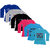 Indiweaves Girls Cotton Full Sleeve Printed T-shirt Pack Of 6multicolor