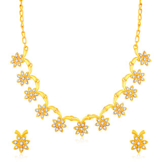 Sukkhi Gold Plated Alloy Necklace Set For Women