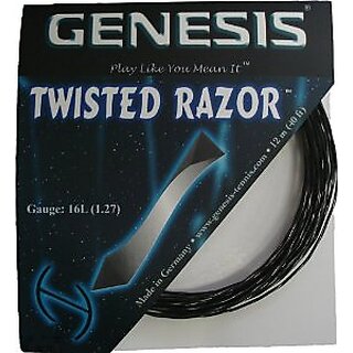 Genesis Twisted Razor Tennis Racquet Strings/ Gut