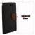 Mercury Fancy Wallet Dairy Flip Case Cover For Motorola Moto G4 Plus Brown  Black + Tempered Glass By Mobimon