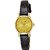 Sonata Quartz Gold Round Women Watch NF8976YL01J