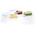 RK Super Lock  Seal Polypropylene Rectangular Containers, 110 ml, Set of 3, Transparent