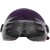 Replay Host Open Face Helmet With Clear Visor (Purple, M)