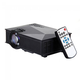 Pol UC46 Wireless WIFI Mini Portable Projector 1200 Lumen 800 x 480 Full HD LED