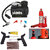 Combo of Car Tyre Inflator + Hydraulic 2.0 Ton Jack + Tubeless Tyre Puncture Rep