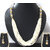Fancy White Multi lines pearl necklace set