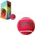 Cosco Tuff Cricket Ball - Size 5, Diameter 2.5 cm (Pack of 6, Red)