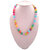 Multi Color 12Mm Quartzite Beads 18 Inch Bold Necklace