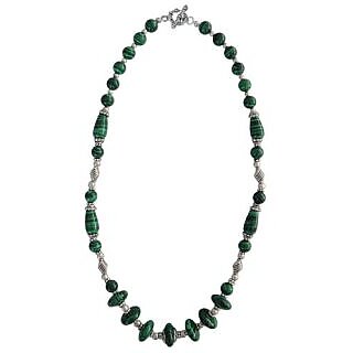 Mosaic Beads 18 Inch Fashion Necklace (Design 1)