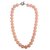 Pink Color 14Mm Quartzite 18 Inch Bold Necklace