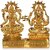 Brass Handmade Lakshmi Ganesh Statue