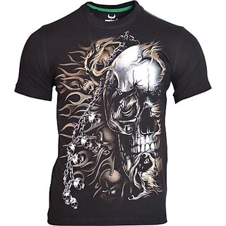                       Avenster Printed Men Round Neck TShirt                                              