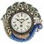 Vintage Clock Double Peacock Design