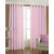 Geo Nature BABY PINK curtain (set of 2) 4x7feet C0013