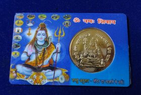 Lord Shiva Coin Card  KZMC004